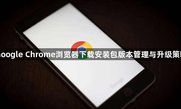 Google Chrome浏览器下载安装包版本管理与升级策略1