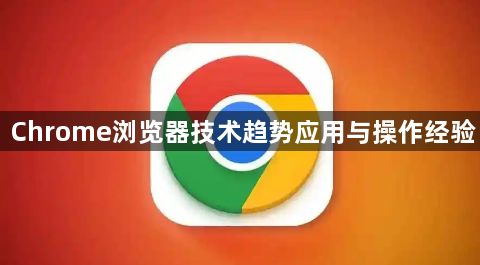 Chrome浏览器技术趋势应用与操作经验1