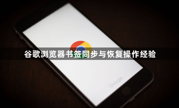谷歌浏览器书签同步与恢复操作经验1