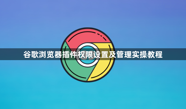 谷歌浏览器插件权限设置及管理实操教程1