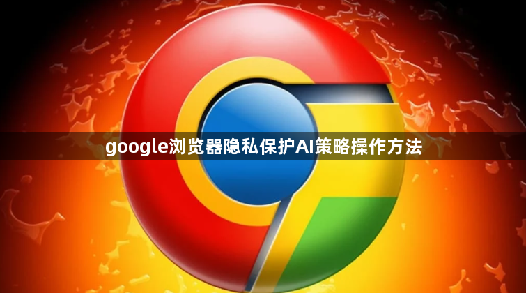 google浏览器隐私保护AI策略操作方法1