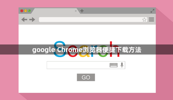 google Chrome浏览器便捷下载方法1