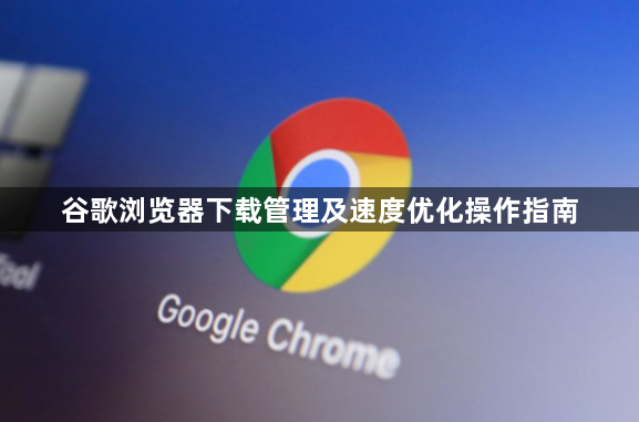 谷歌浏览器下载管理及速度优化操作指南1