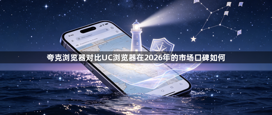 夸克浏览器对比UC浏览器在2026年的市场口碑如何1