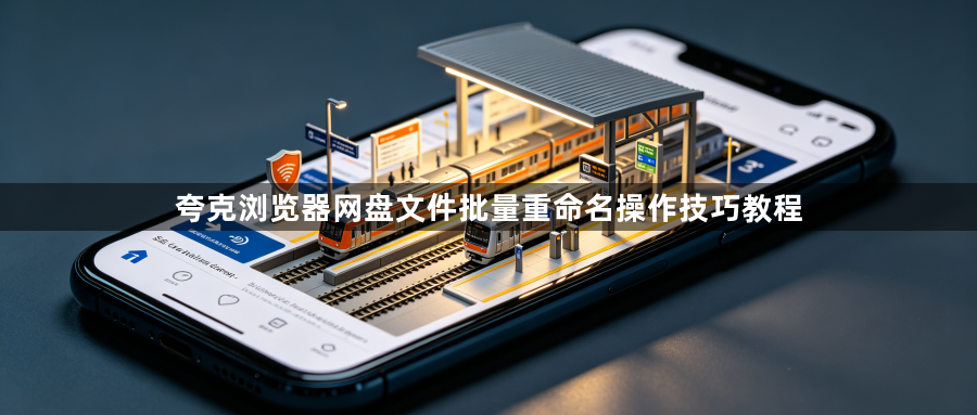夸克浏览器网盘文件批量重命名操作技巧教程1