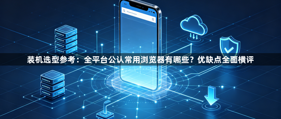 装机选型参考:全平台公认常用浏览器有哪些?优缺点全面横评1