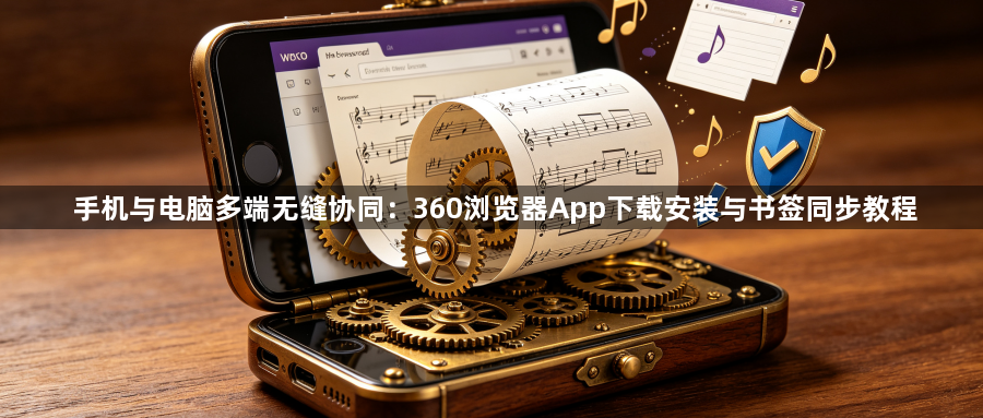 手机与电脑多端无缝协同：360浏览器App下载安装与书签同步教程1