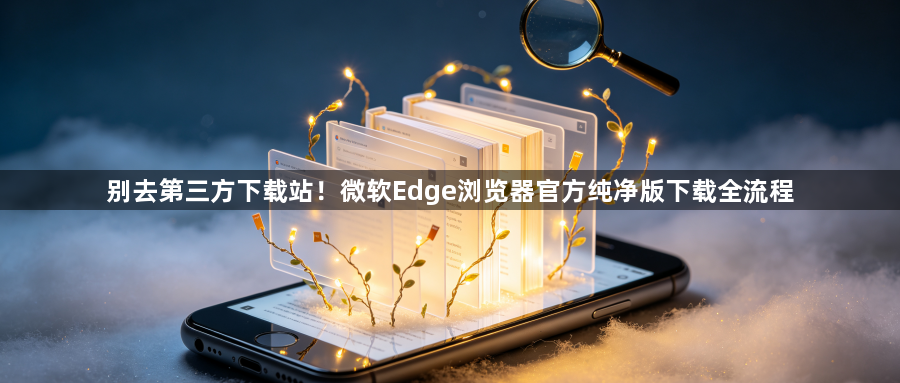 别去第三方下载站!微软Edge浏览器官方纯净版下载全流程1