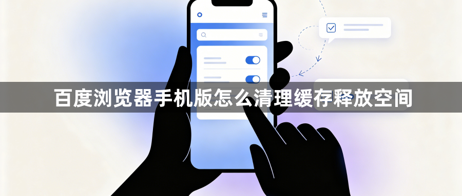 百度浏览器手机版怎么清理缓存释放空间1