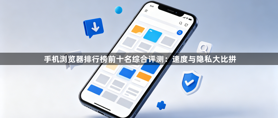 手机浏览器排行榜前十名综合评测：速度与隐私大比拼1
