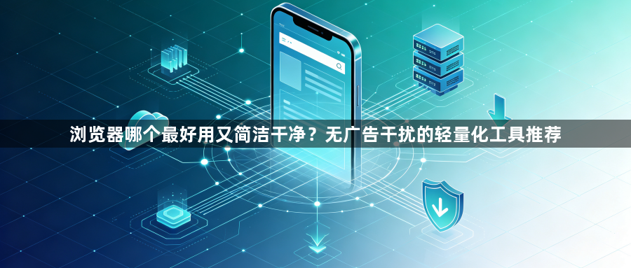 浏览器哪个最好用又简洁干净？无广告干扰的轻量化工具推荐1