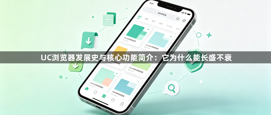 UC浏览器发展史与核心功能简介:它为什么能长盛不衰1