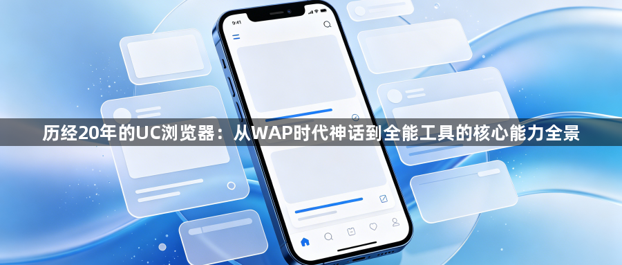 历经20年的UC浏览器:从WAP时代神话到全能工具的核心能力全景1