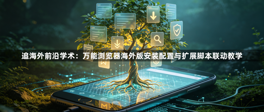 追海外前沿学术:万能浏览器海外版安装配置与扩展脚本联动教学1