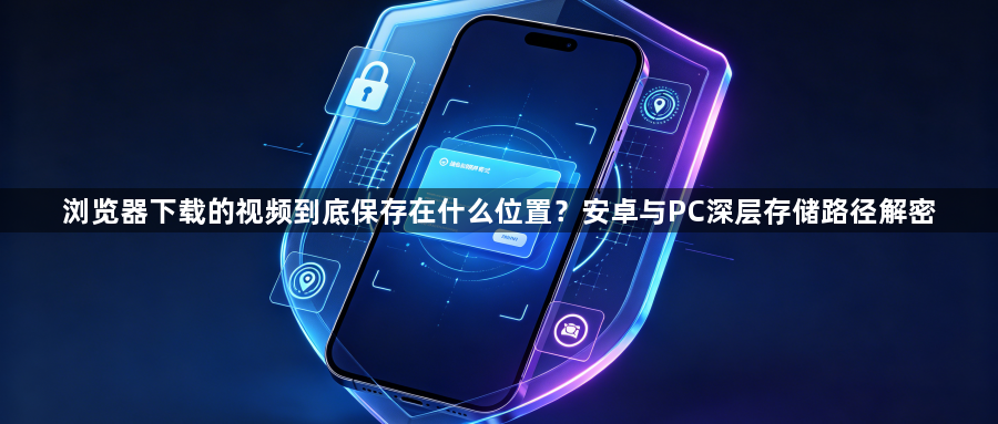 浏览器下载的视频到底保存在什么位置？安卓与PC深层存储路径解密1