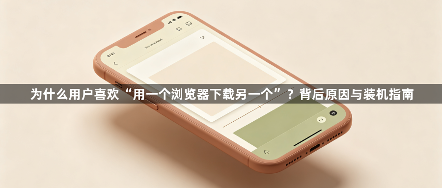 为什么用户喜欢“用一个浏览器下载另一个”？背后原因与装机指南1