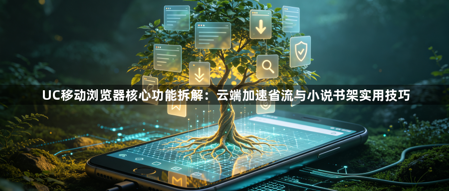 UC移动浏览器核心功能拆解：云端加速省流与小说书架实用技巧1