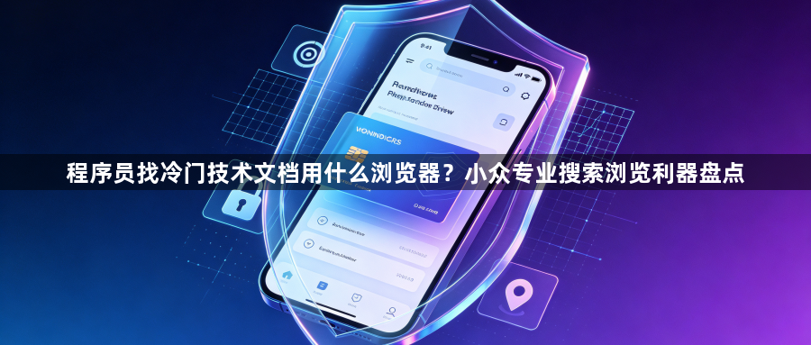 程序员找冷门技术文档用什么浏览器？小众专业搜索浏览利器盘点1