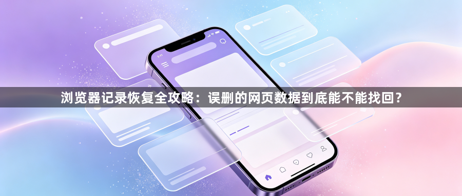 浏览器记录恢复全攻略：误删的网页数据到底能不能找回？1