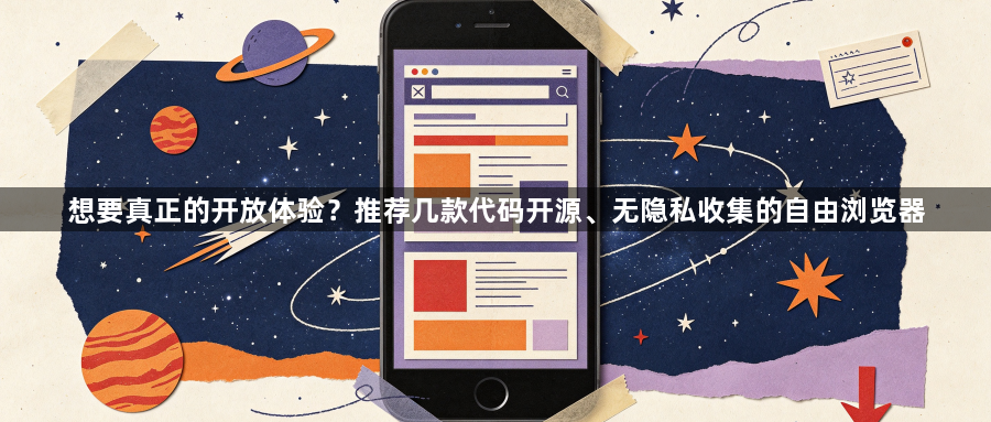 想要真正的开放体验？推荐几款代码开源、无隐私收集的自由浏览器1