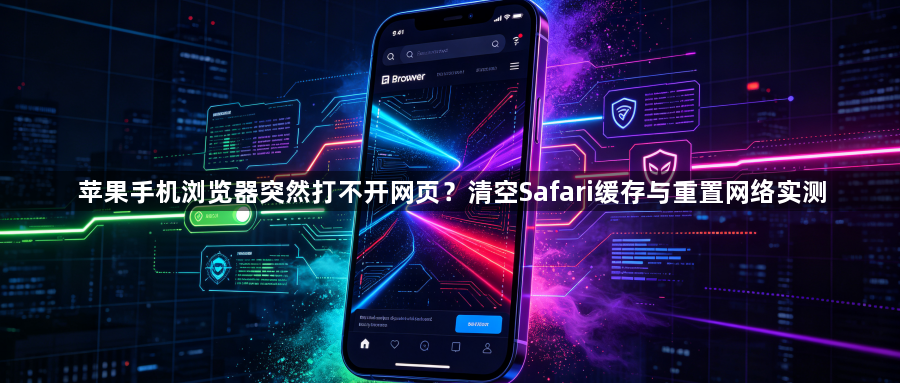 苹果手机浏览器突然打不开网页？清空Safari缓存与重置网络实测1