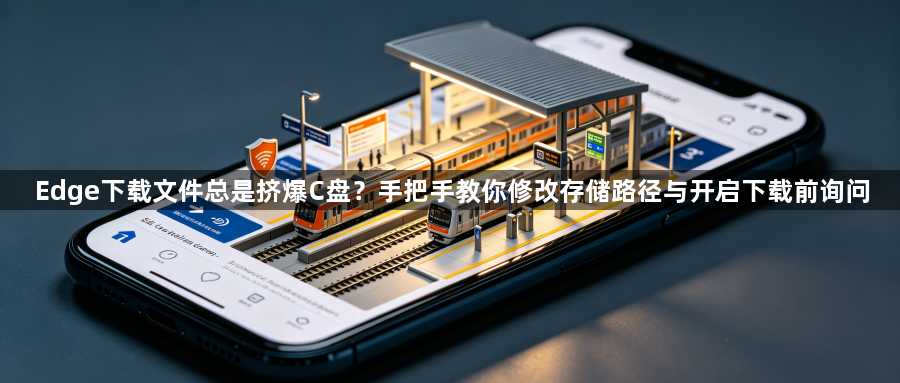 Edge下载文件总是挤爆C盘？手把手教你修改存储路径与开启下载前询问1