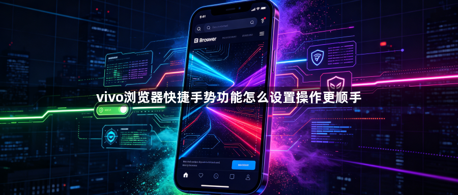 vivo浏览器快捷手势功能怎么设置操作更顺手1